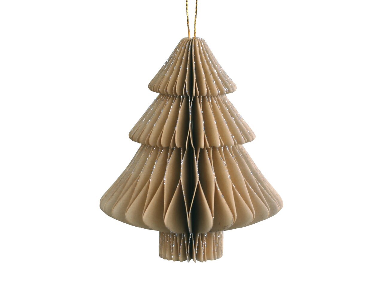 Weihnachtsbaum aus Papier zum Aufhängen