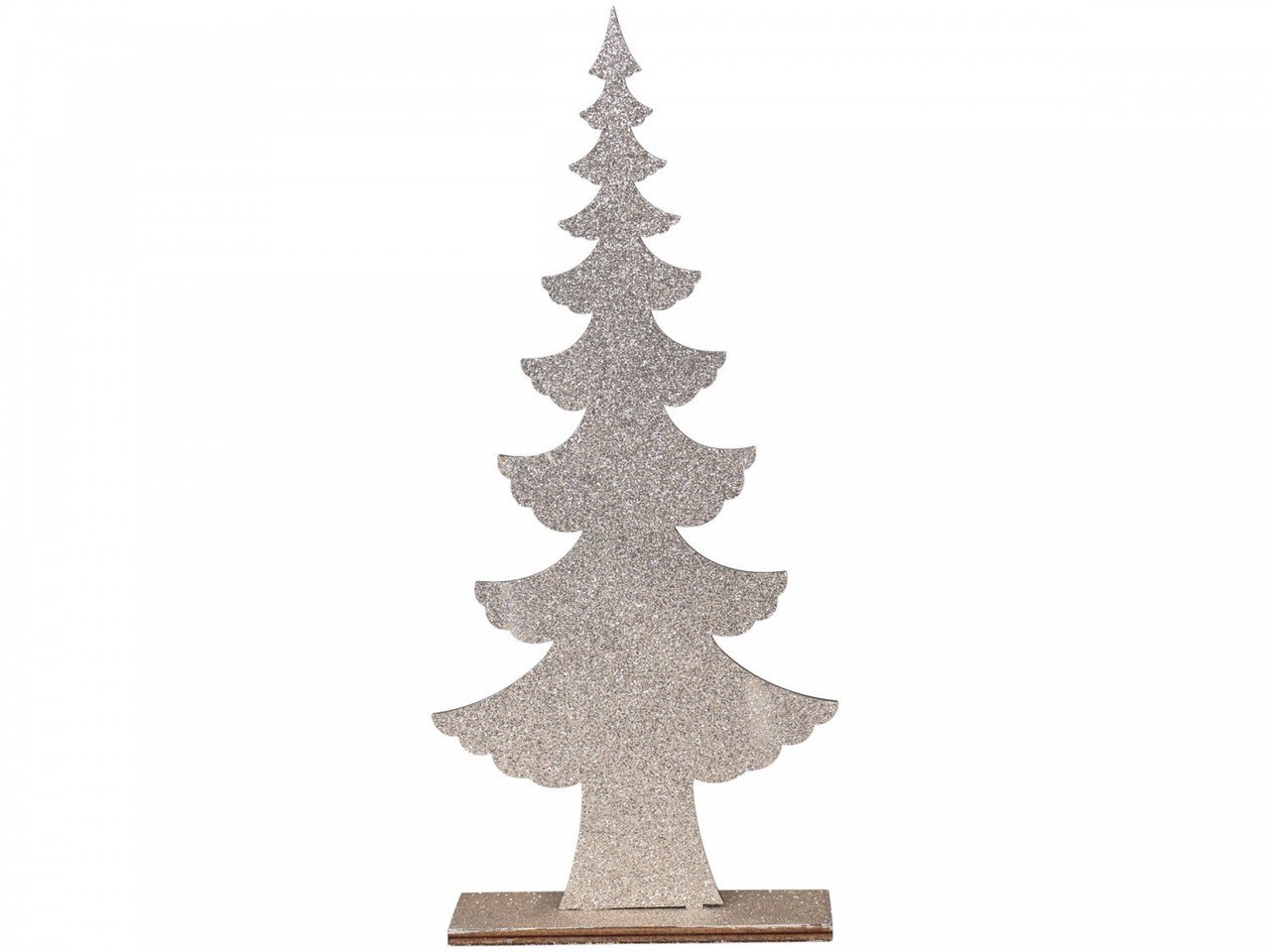 Weihnachtsbaum mit Glitzer