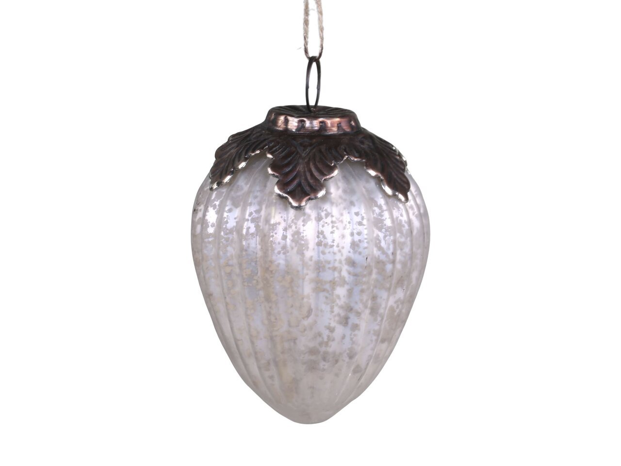 Weihnachtskugel oval
