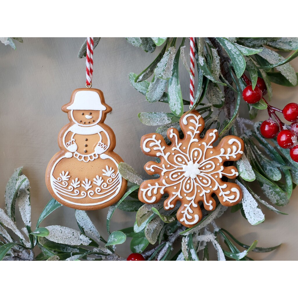 Weihnachtsplätzchen Aufhänger 2er-Set