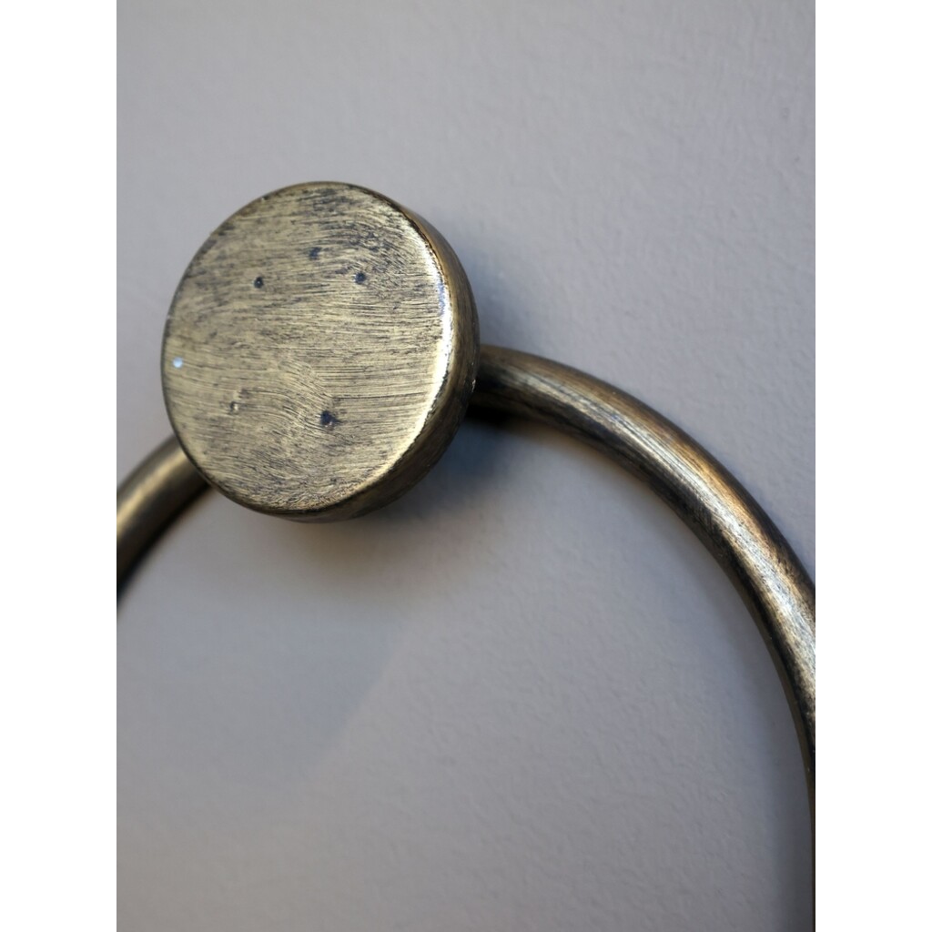 Chic Antique Weinhalter für die Wand – Weinregal in Messing