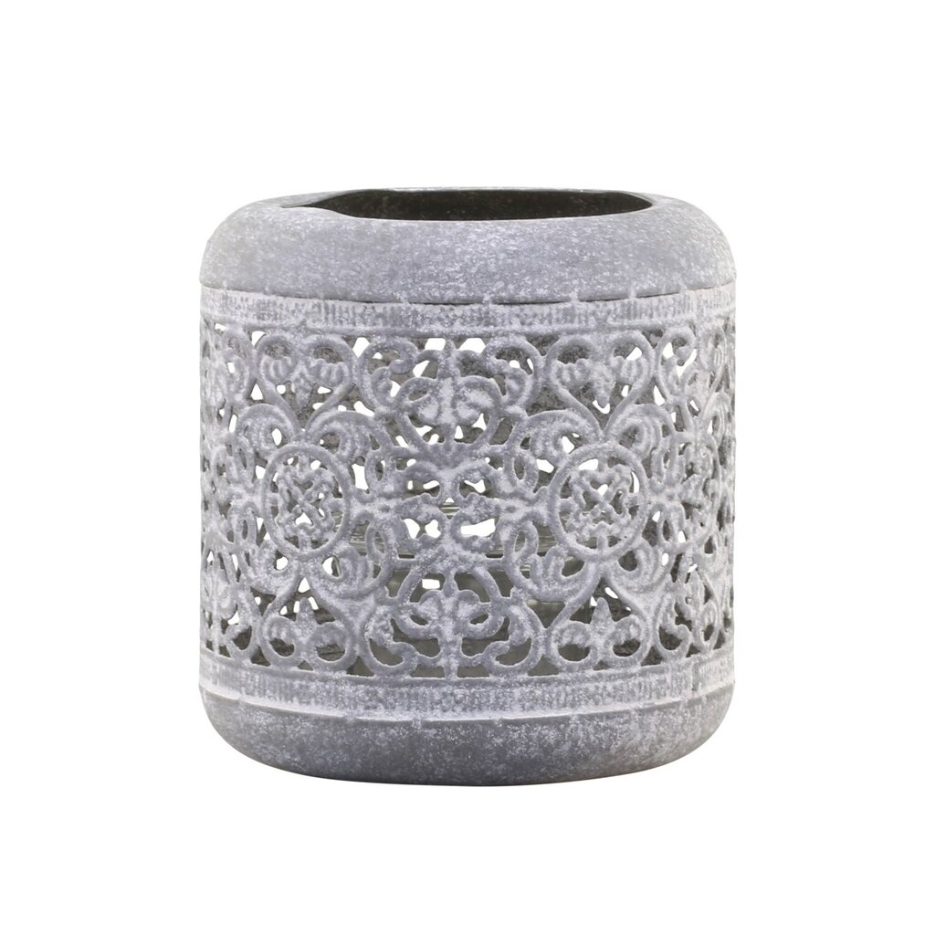 Windlicht mit Dekomuster