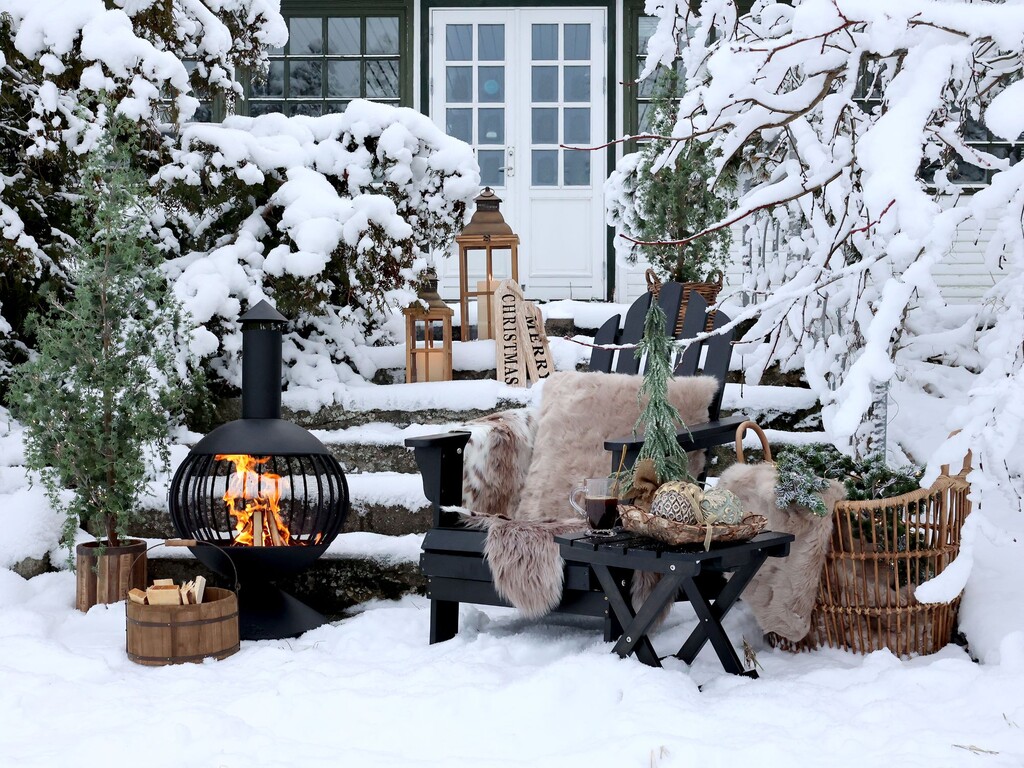 Chic Antique Winterliche Outdoor Laterne im 2er-Set Preview Image