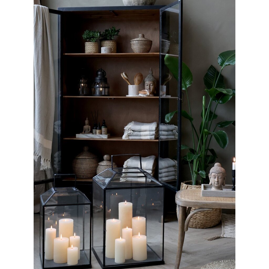 Chic Antique XL Laterne aus Glas und Eisen Preview Image