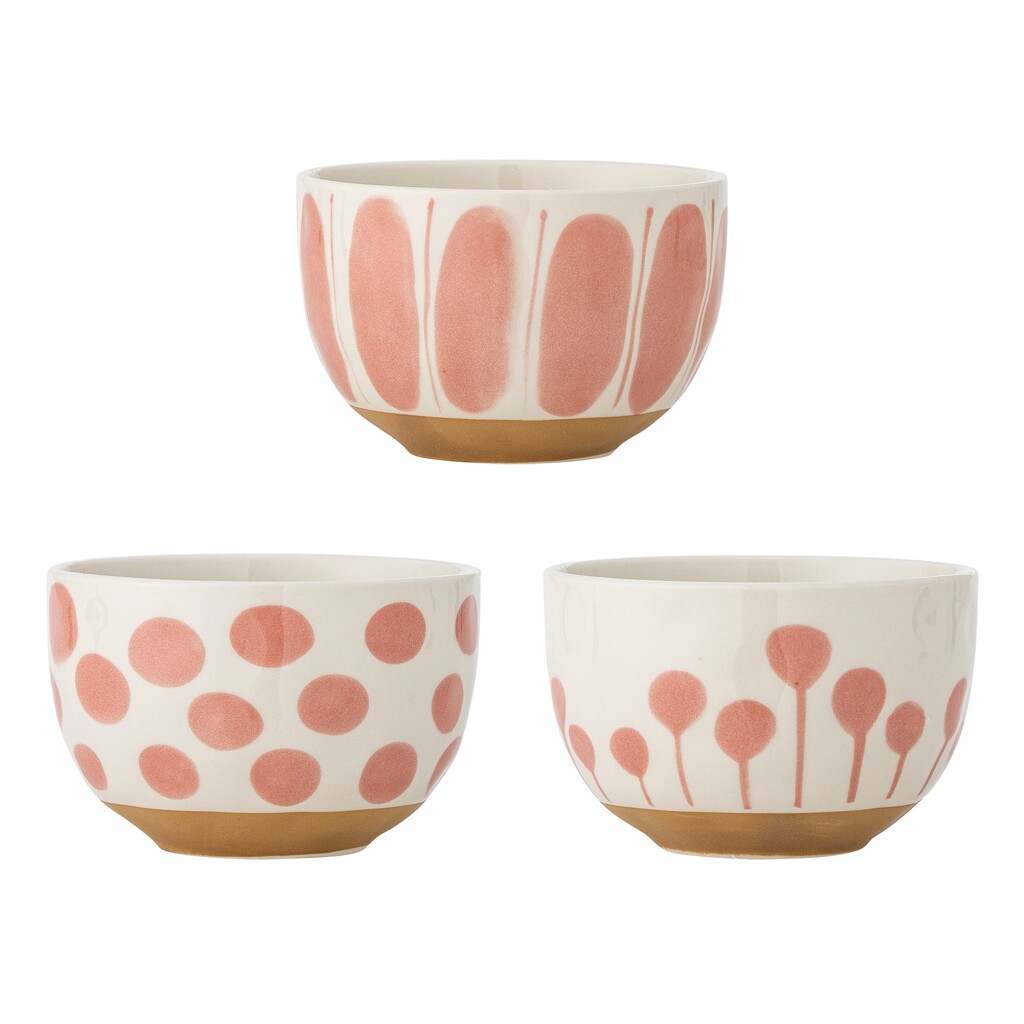 Bloomingville Linora Schalen 3er Set Steingut online kaufen bei SKANDEKO