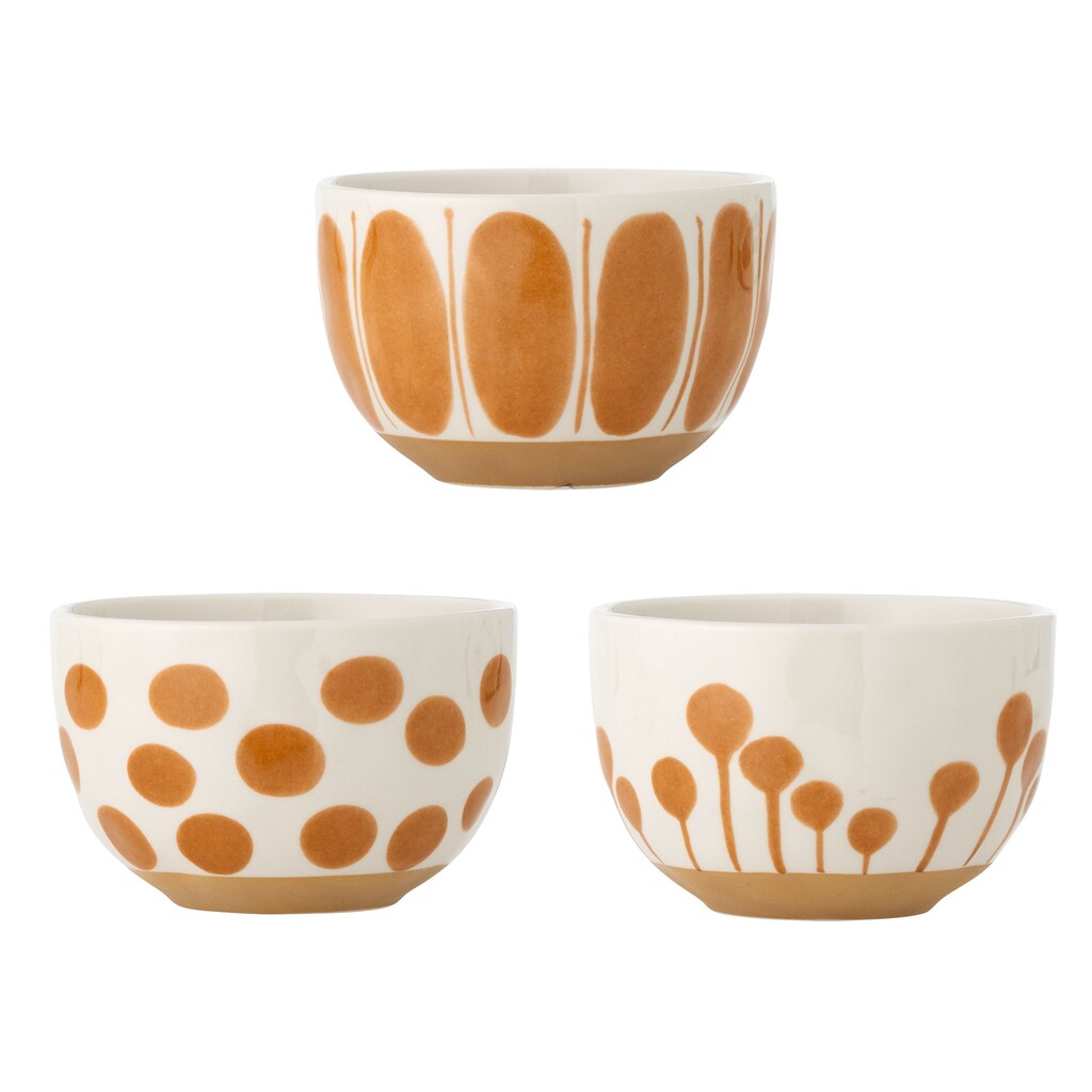 Linora Schalen 3er Set Steingut