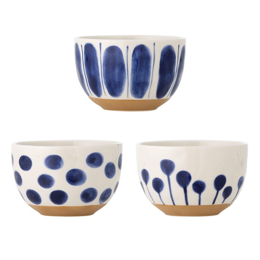 Linora Schalen 3er Set Steingut