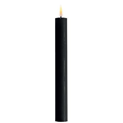 LED 2er Set Stabkerze Real Flame