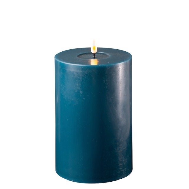 LED Stumpenkerze Real Flame petroleum