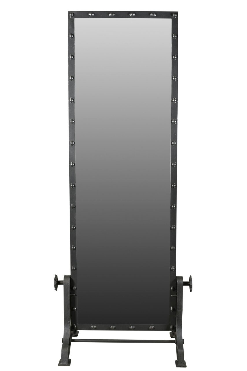 Standspiegel im Industrial Style schwenkbar
