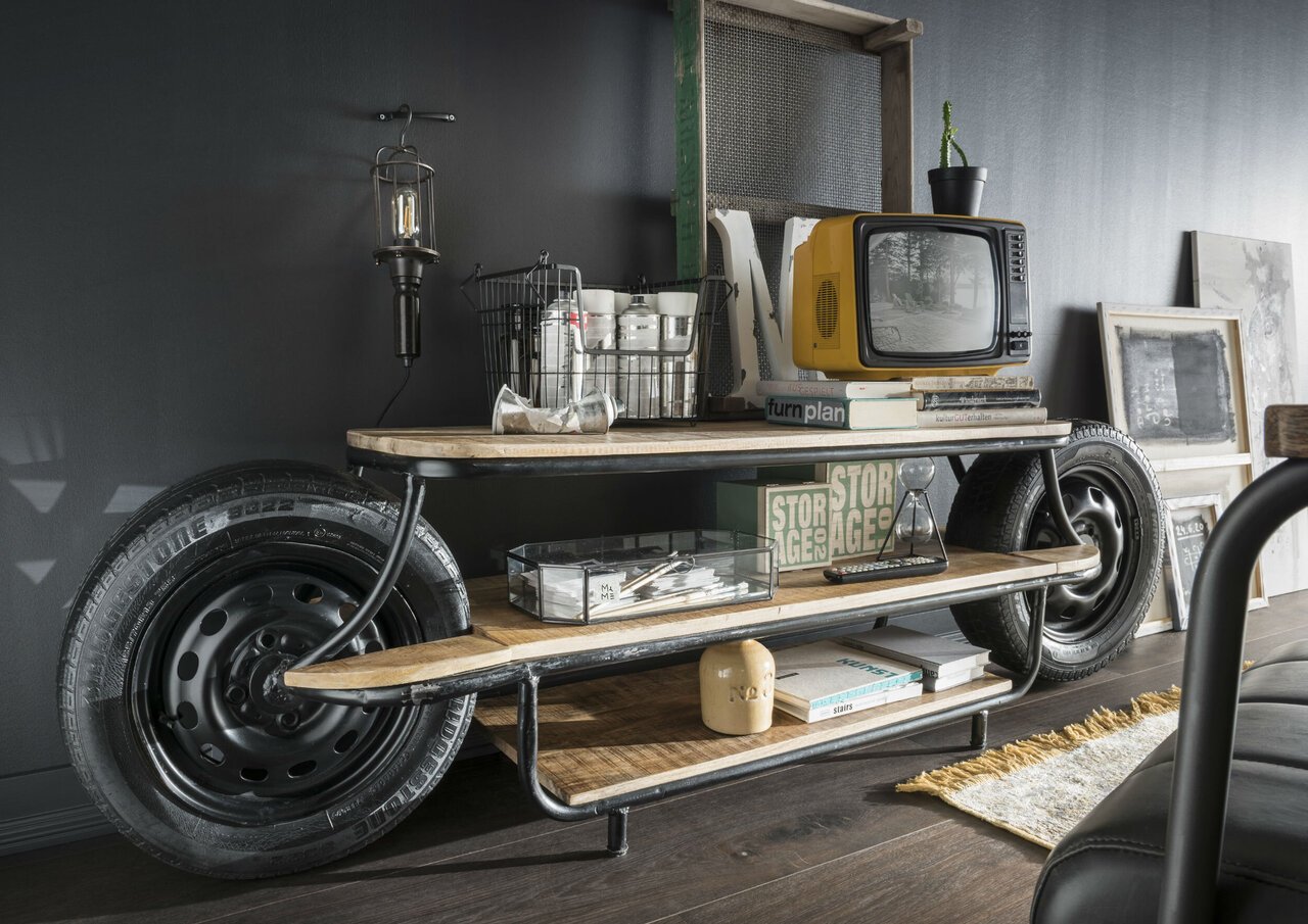 Faktorei TV-Board Roadtrip mit 2 Rädern Vintage Preview Image