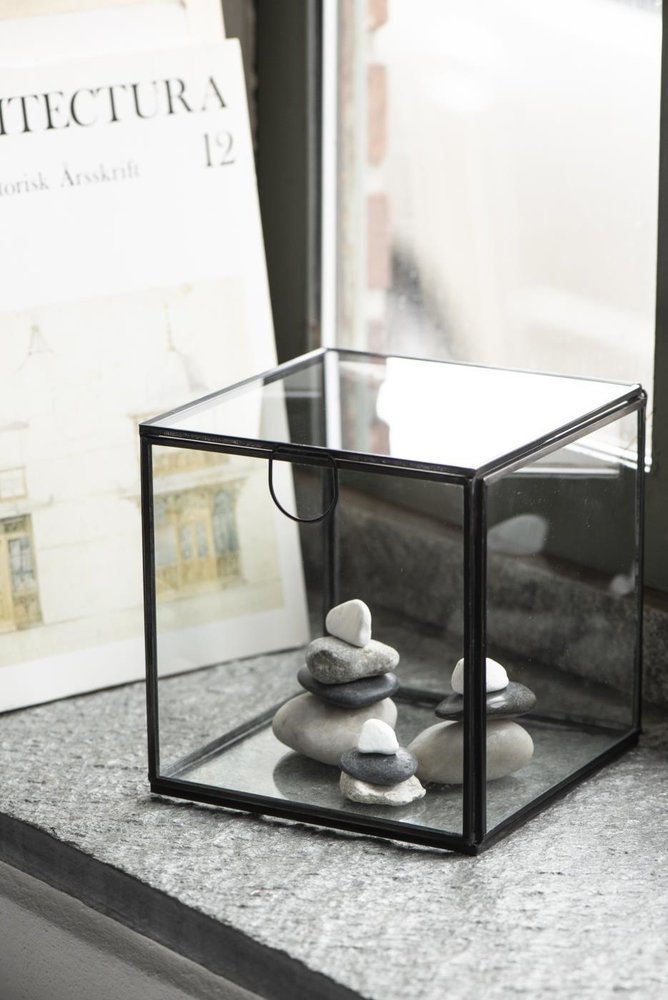 Impressionen zu Ib Laursen Glasbox Würfel mit Deckel, Bild 2