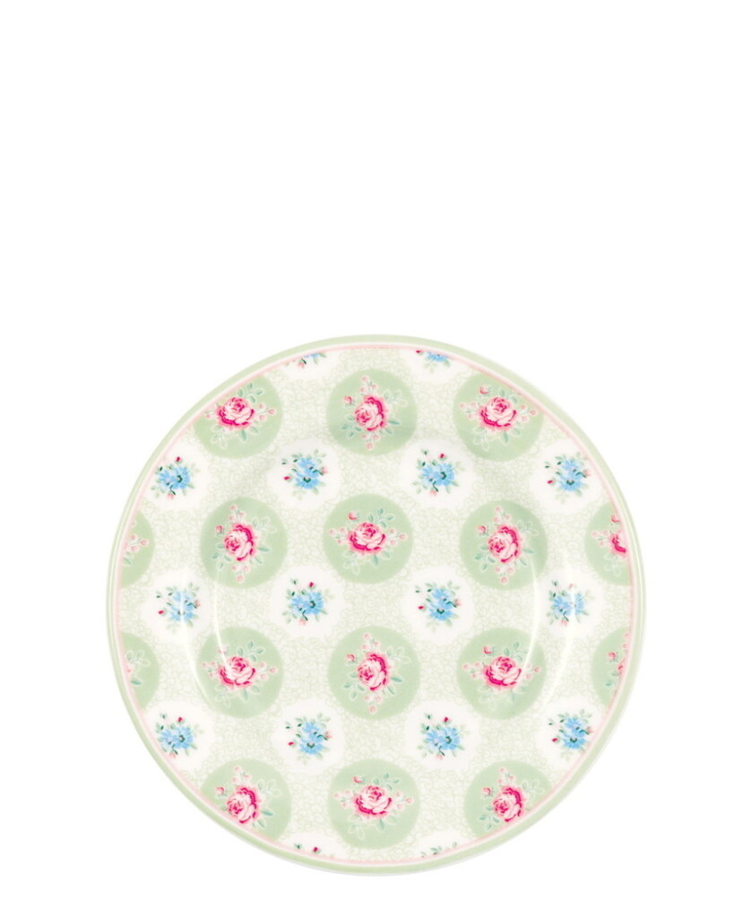 GreenGate Dessertteller Elle pale green online kaufen bei SKANDEKO