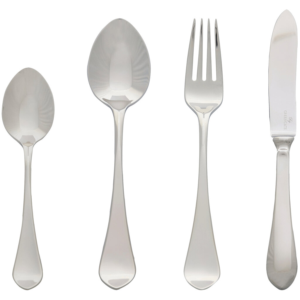 Dinner Besteck Set Curved 4-teilig