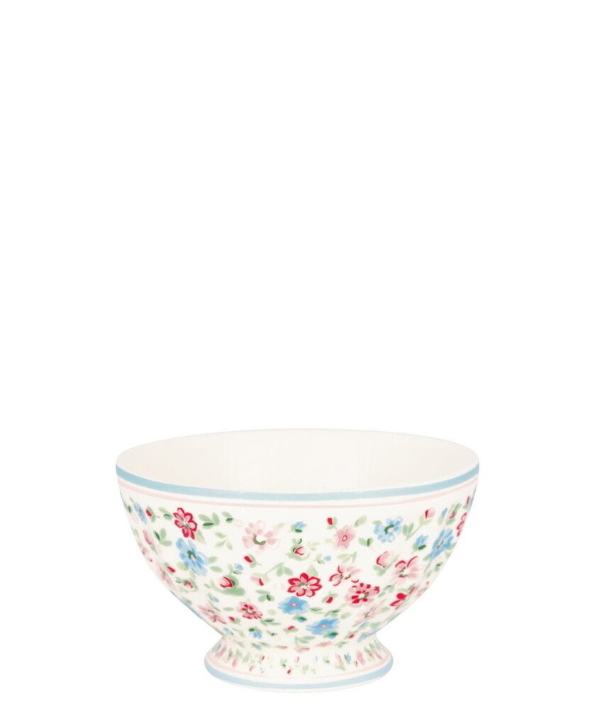 GreenGate French Bowl Medium Louisa white online kaufen bei SKANDEKO