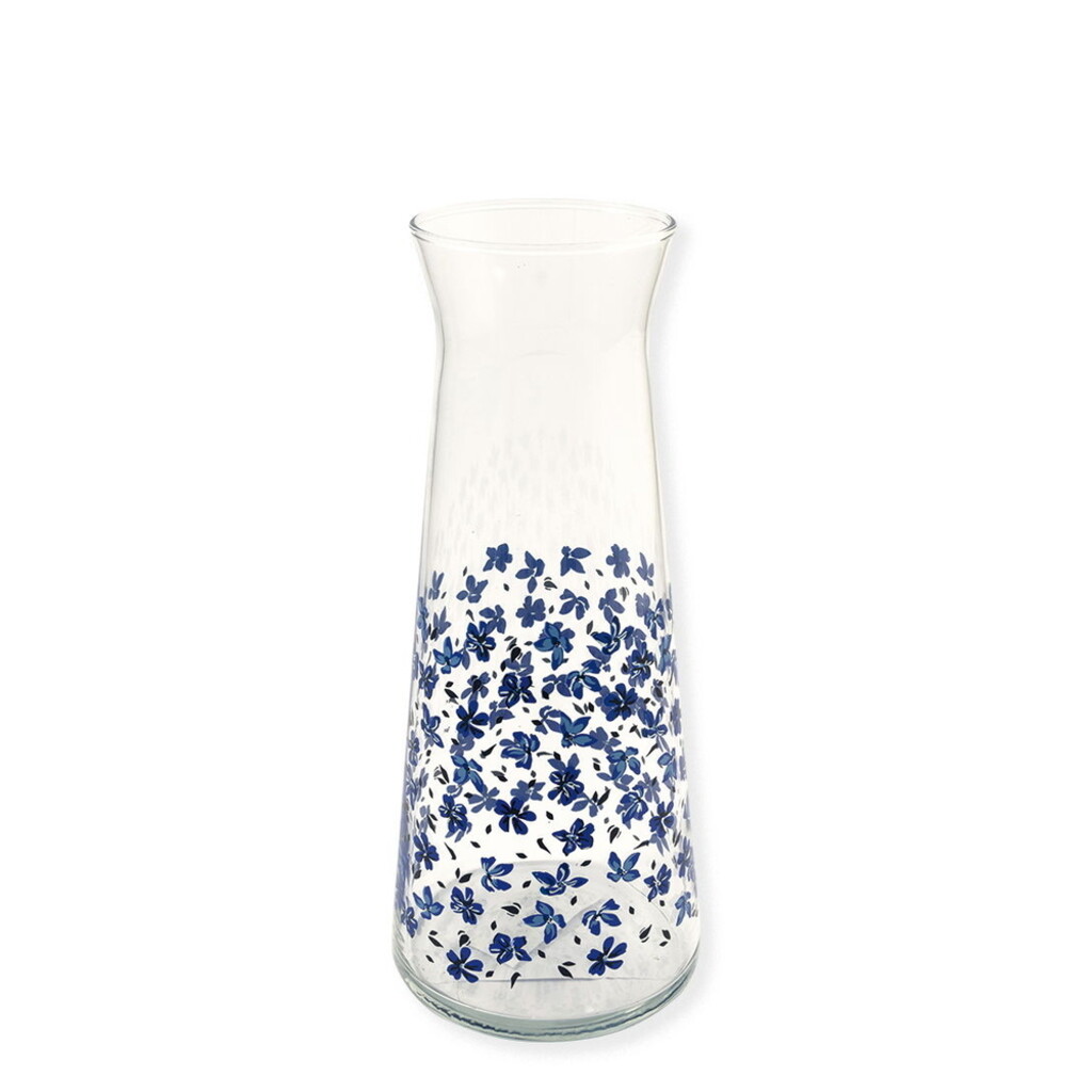 GreenGate Glas Karaffe Dahla blue Preview Image