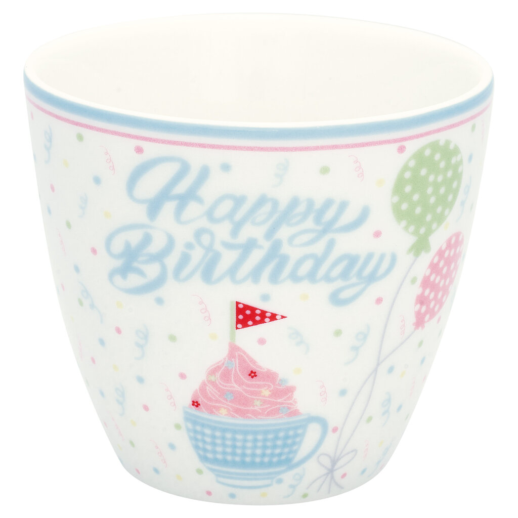 GreenGate Latte Cup Alma Happy Birthday Preview Image