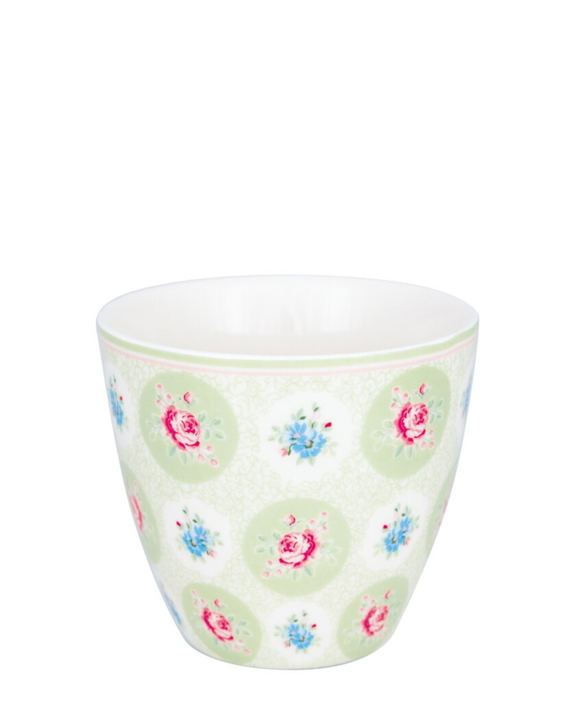 GreenGate Latte Cup Elle pale green online kaufen bei SKANDEKO