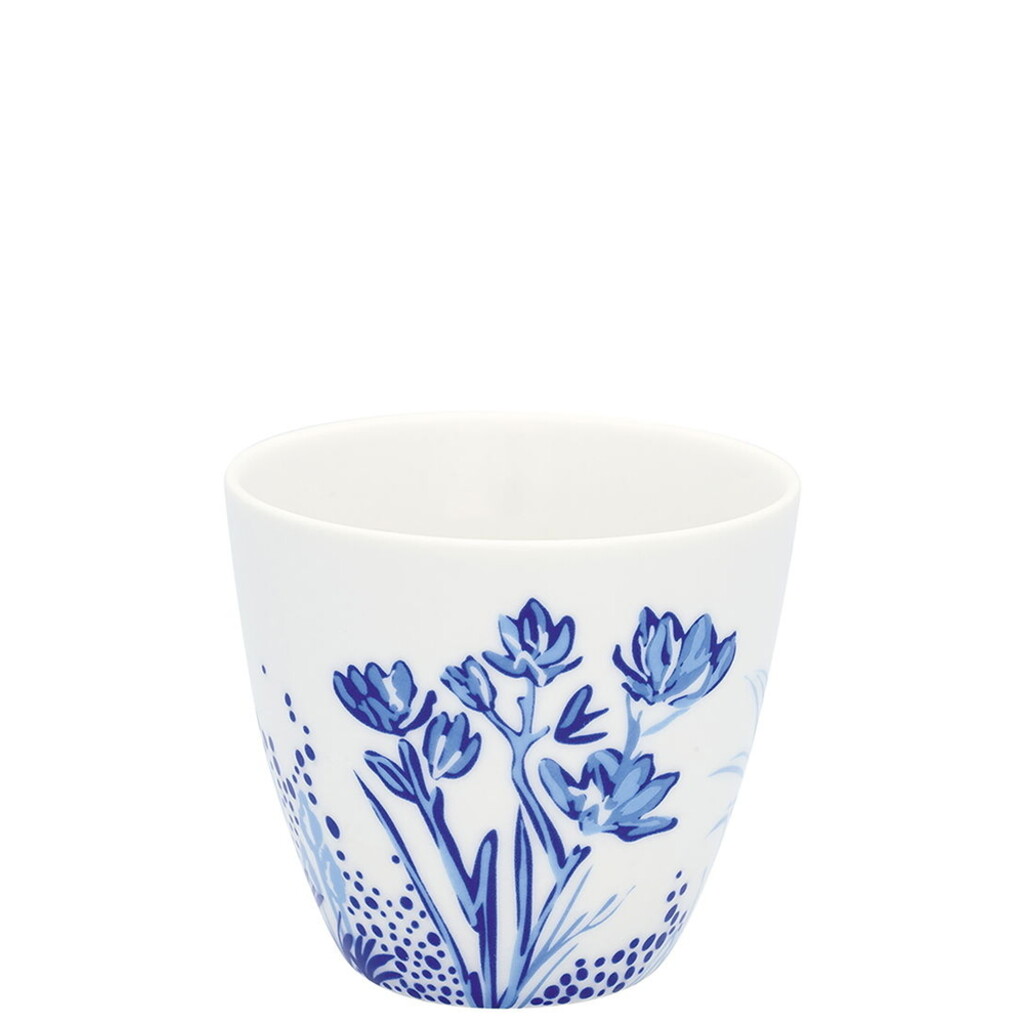 GreenGate Latte Cup Kristel blue Preview Image
