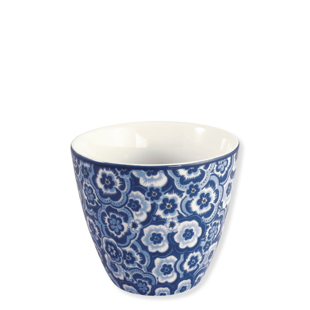 GreenGate Latte Cup Selma blue Preview Image