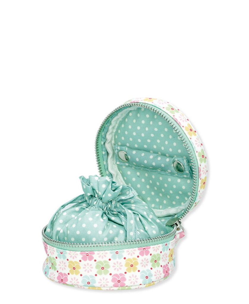 GreenGate Schmucktasche Edie türkis, rosa online kaufen bei SKANDEKO