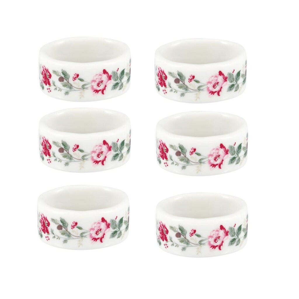 GreenGate Serviettenringe Leonora 6er Set Preview Image