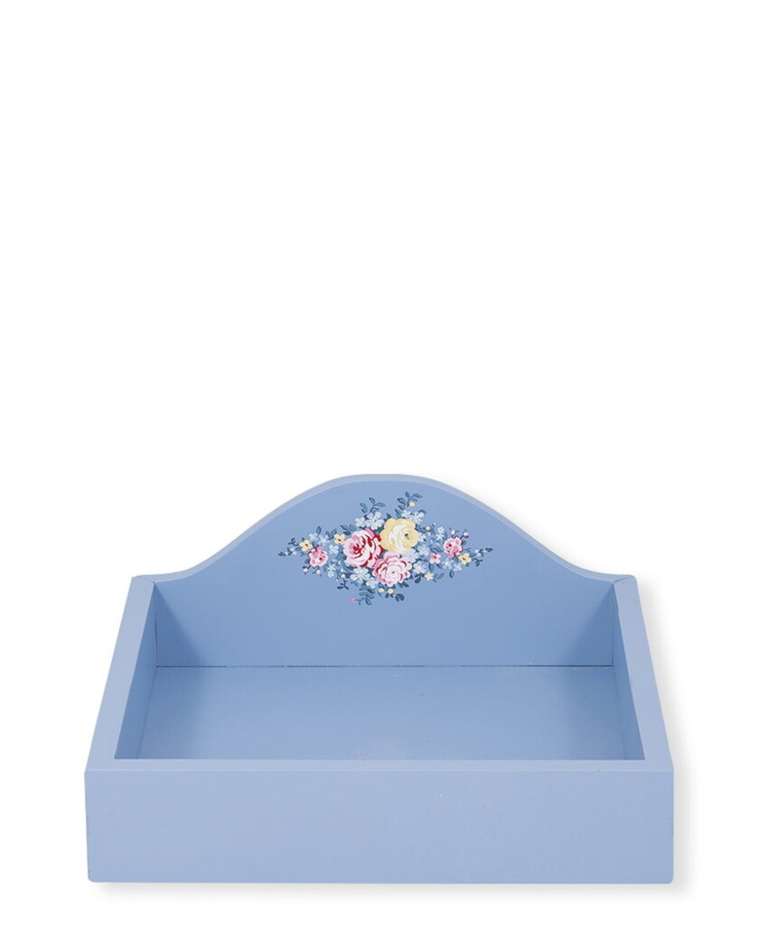 GreenGate Serviettentablett Laura Dusty Blue online kaufen bei SKANDEKO