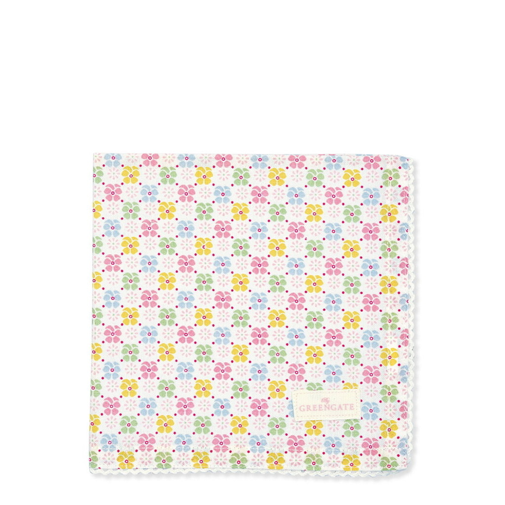 GreenGate Stoffserviette mit Spitze Edie White Preview Image