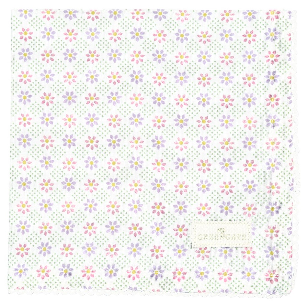 GreenGate Stoffserviette mit Spitze Sybille White Preview Image