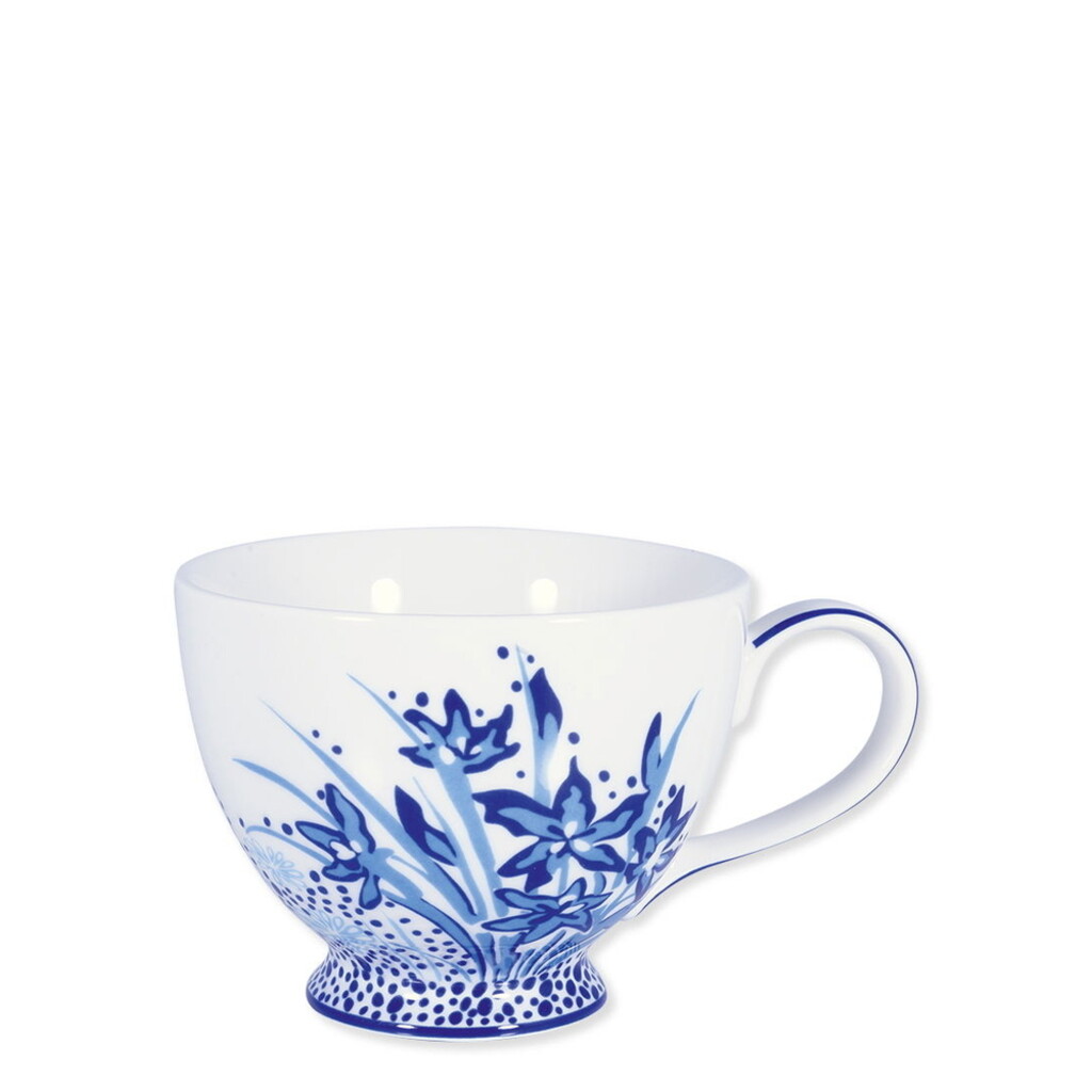 Teetasse Kristel blue