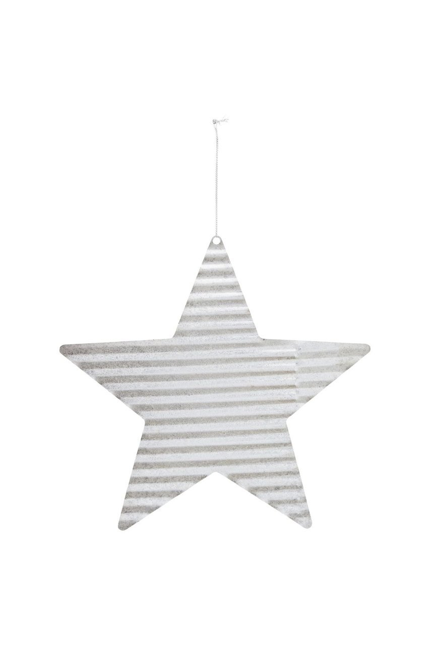 Ornament aus Metall Stern