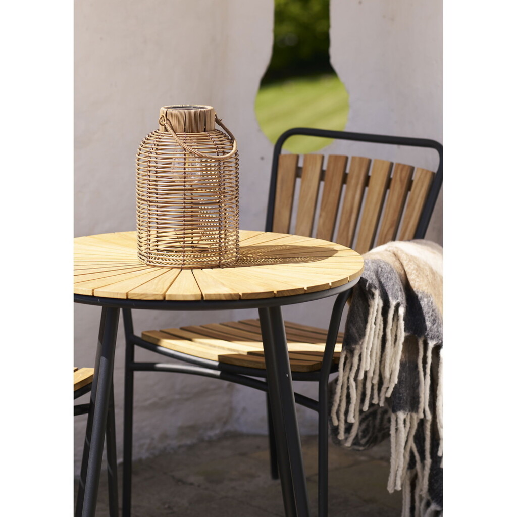 House Nordic Brentford Garten Lampe mit Solar, Polyrattan Preview Image