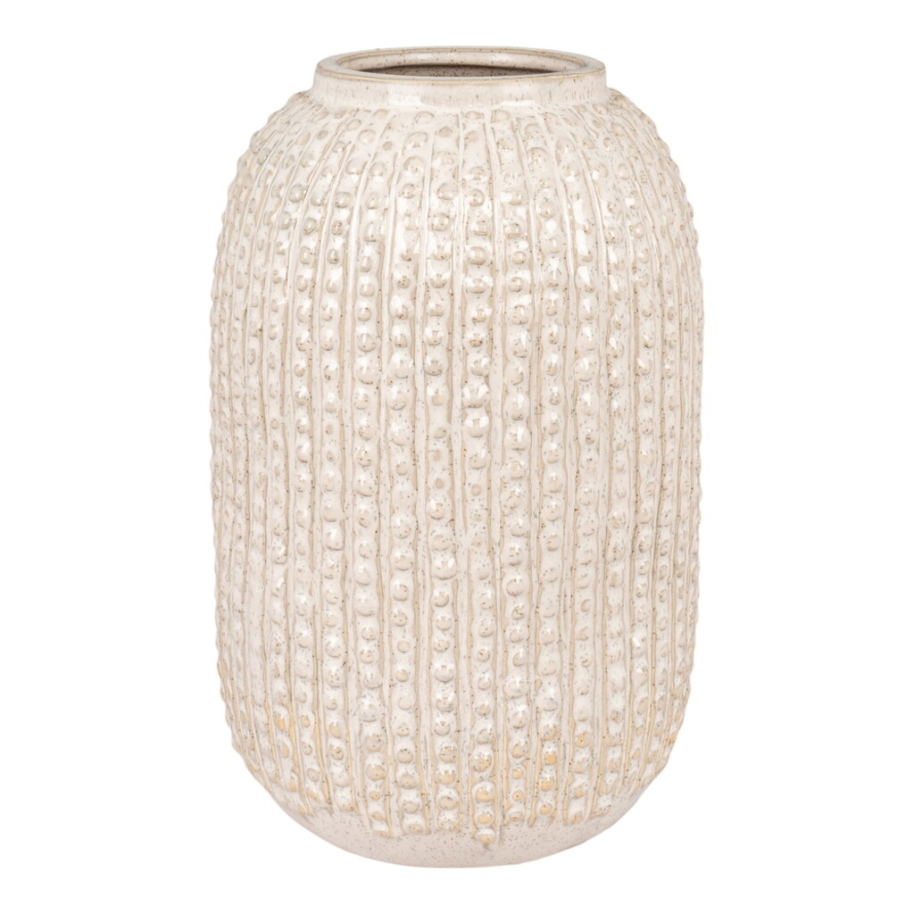 House Nordic Keramik Vase Creme Beige Preview Image