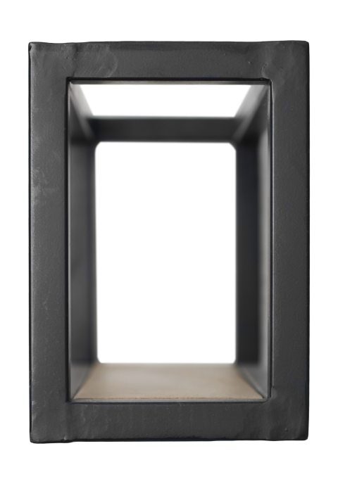 Wandregal Levels aus Mangoholz und Eisen