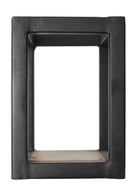 Wandregal Levels aus Mangoholz und Eisen