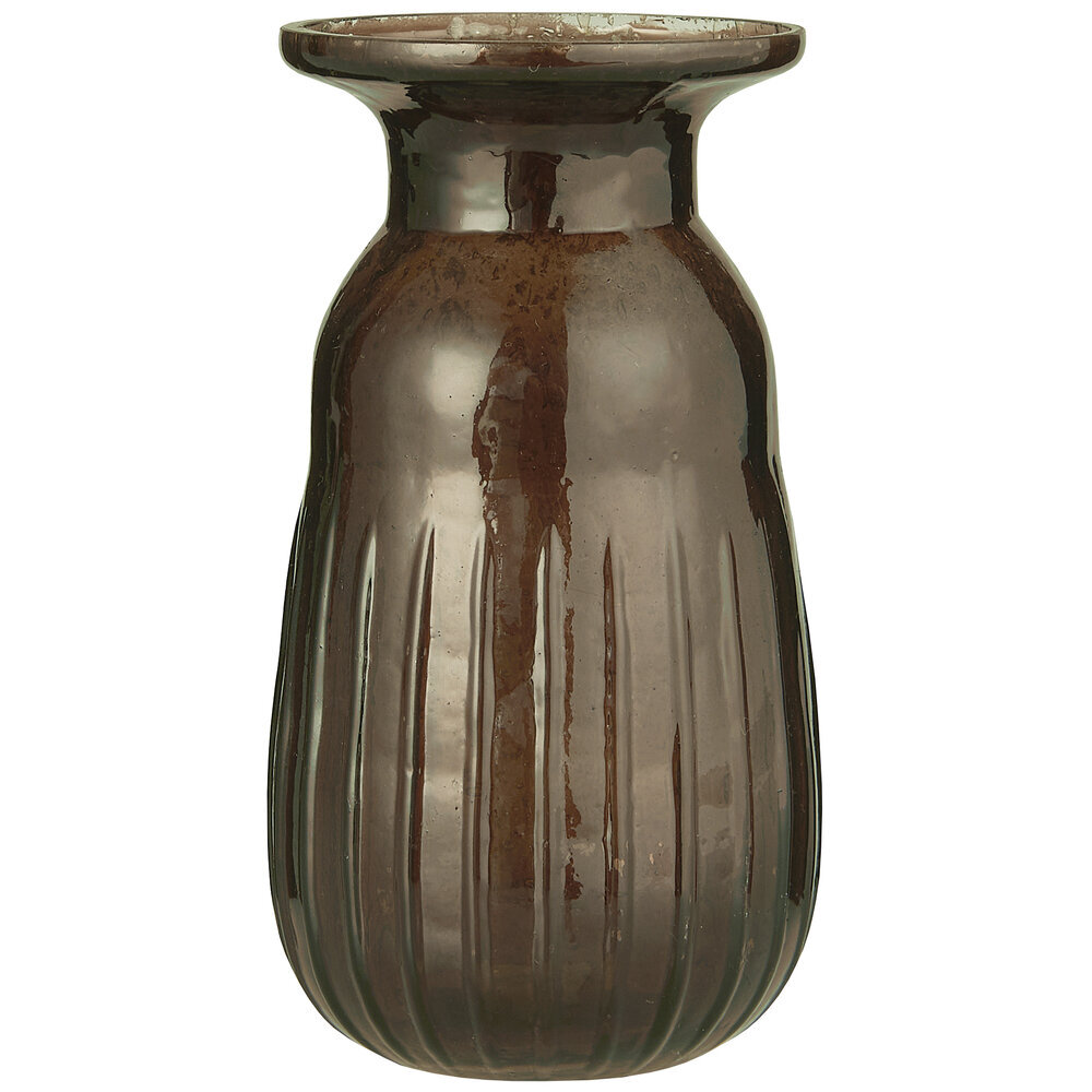 Hyazinthenvase pebbled Glas