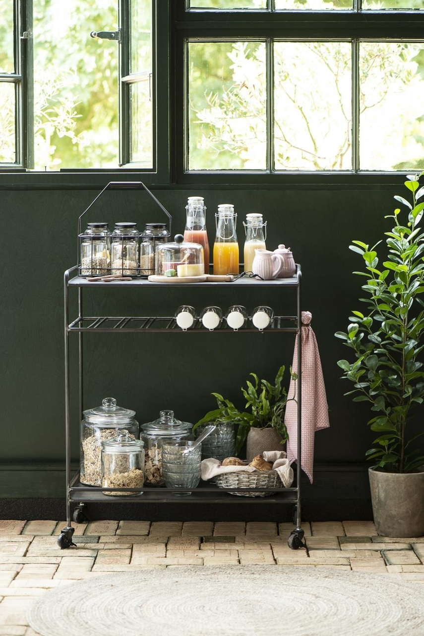 IB Laursen Bartisch mit Rädern Brooklyn von Ib Laursen günstig