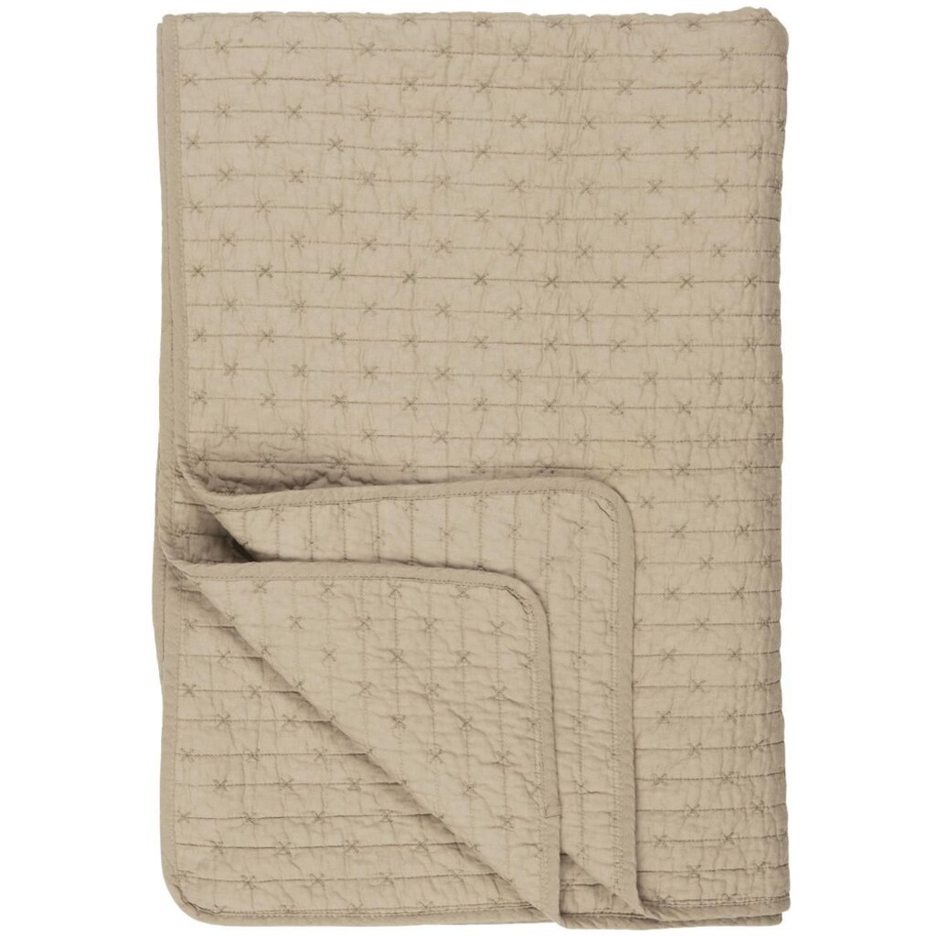 Baumwoll-Quilt mit Kreuzstichen