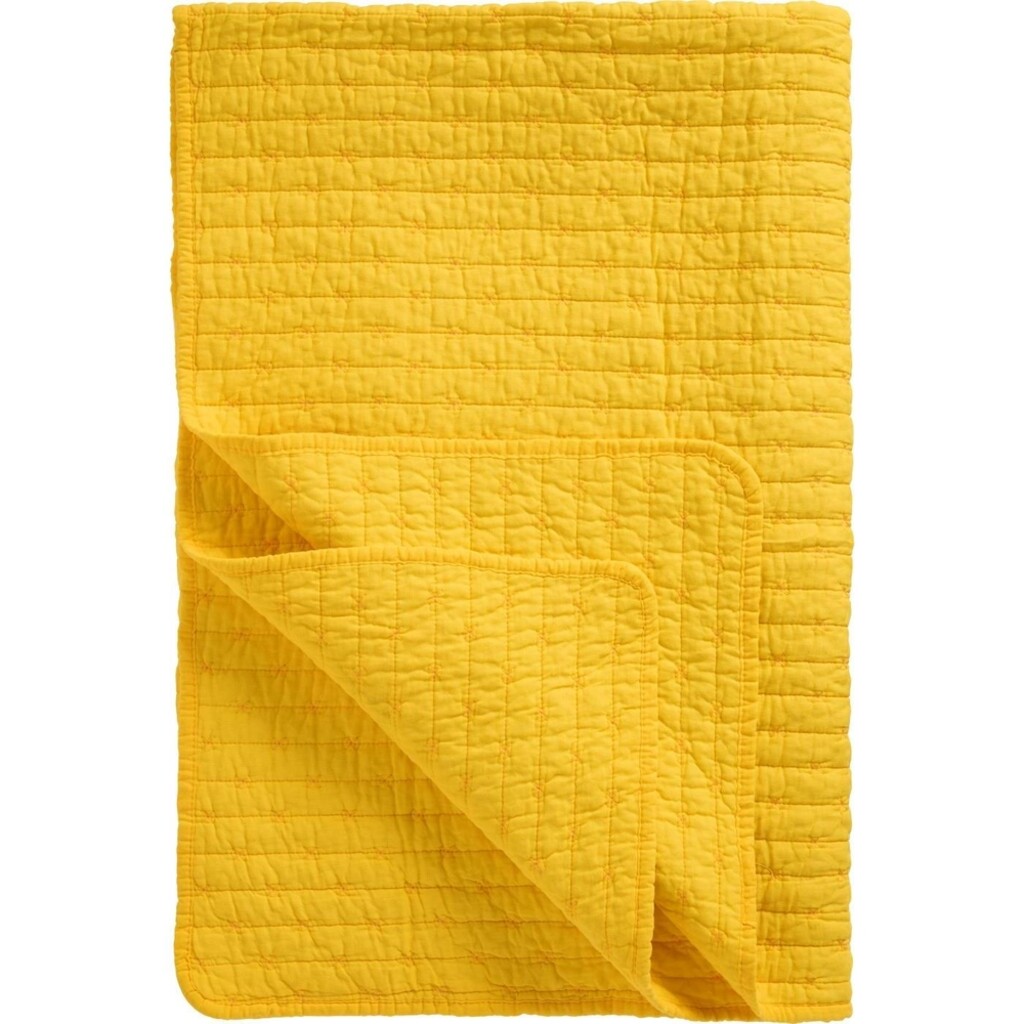 Baumwoll-Quilt mit Kreuzstichen