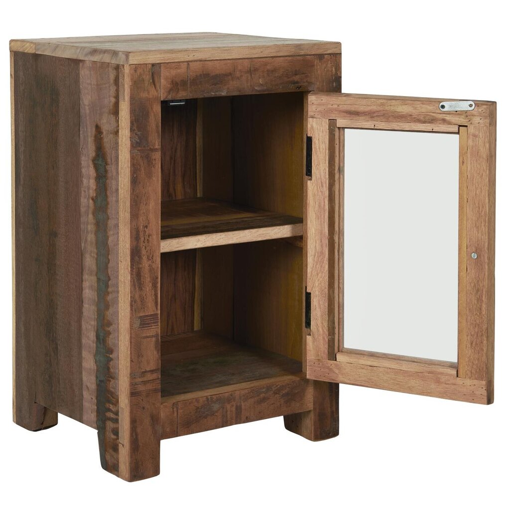 Beistelltisch, Schrank mit Glastür und Ablage UNIKA Shaker