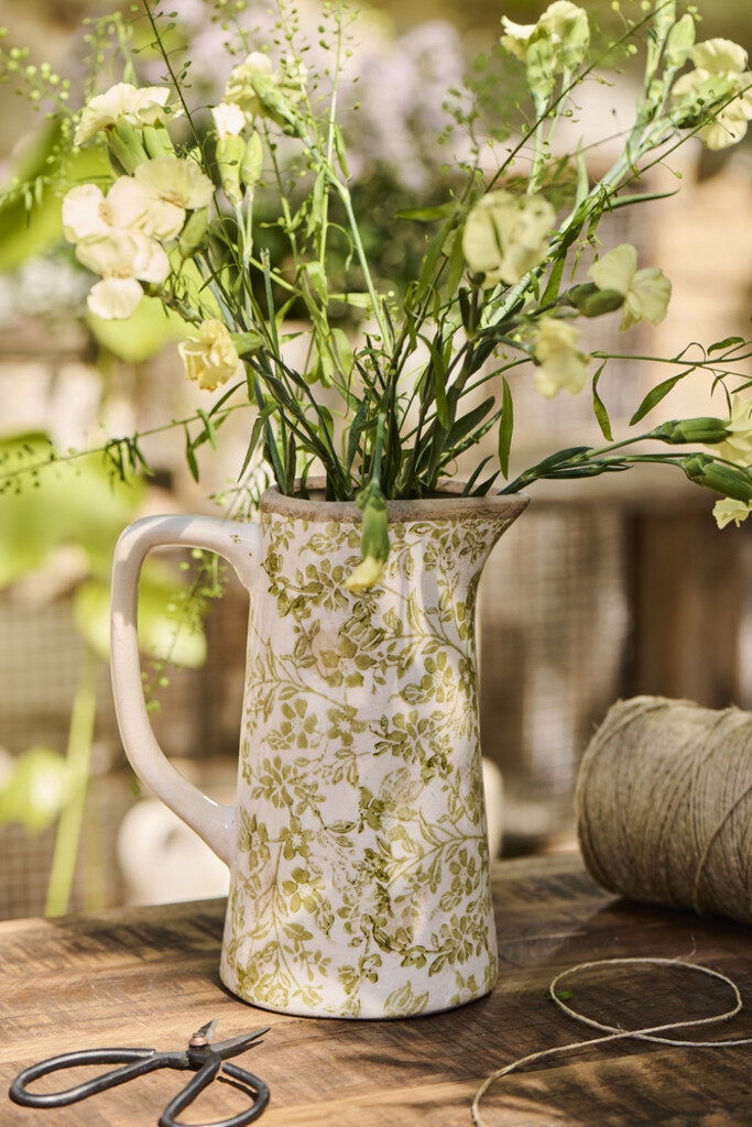 IB Laursen Blumenvase Green Blossom Hoch Preview Image