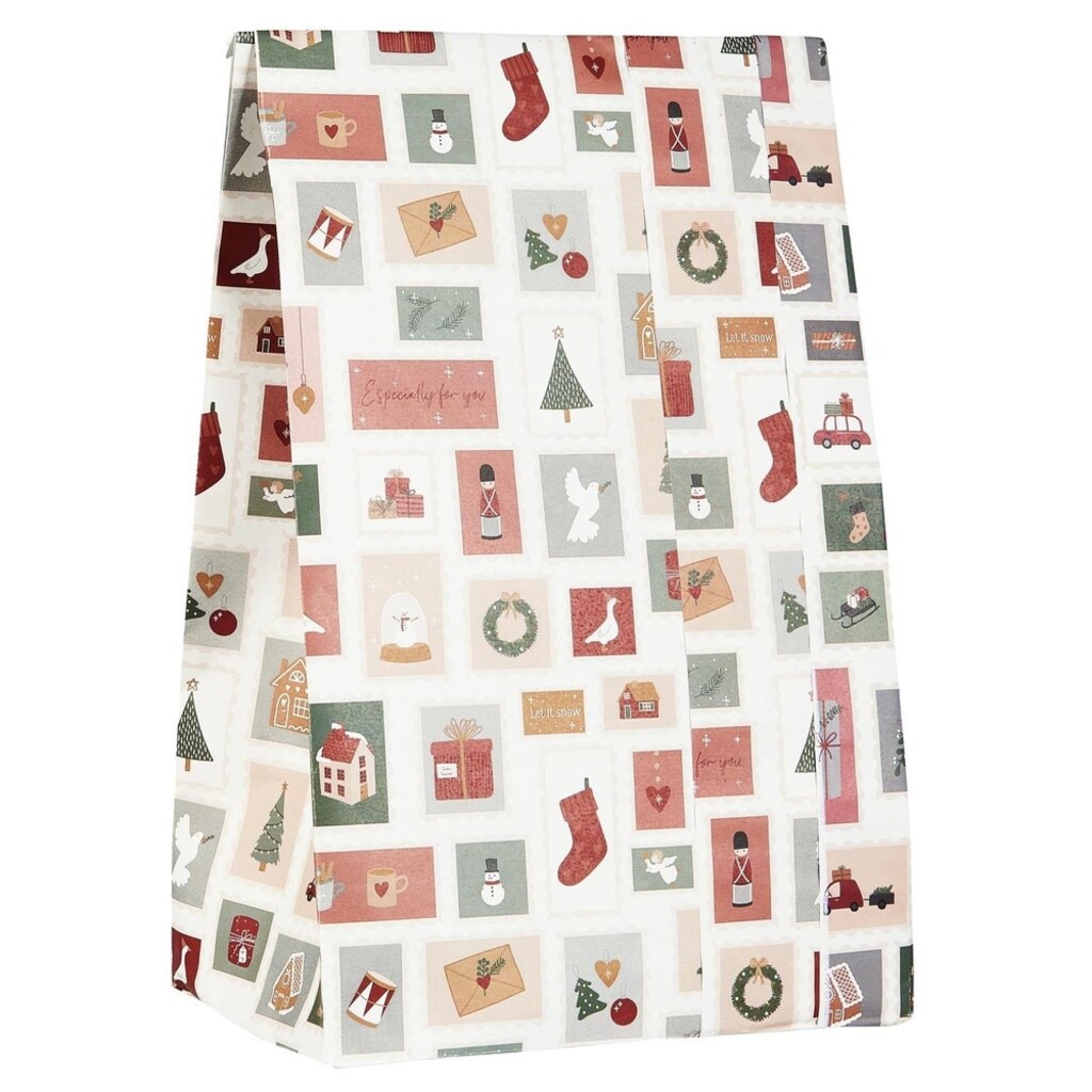 Buntfalttüte Weihnachtsbriefmarken