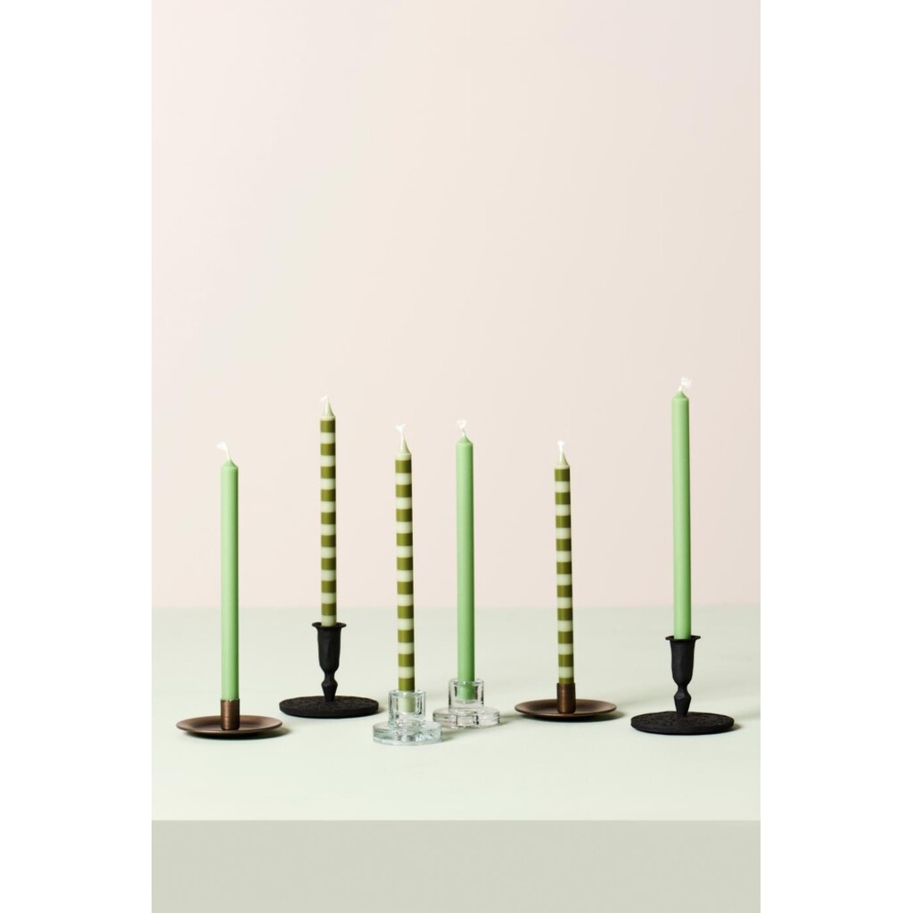 IB Laursen Gestreifte dünne Kerze 20 cm von IB Laursen online kaufen bei SKANDEKO (Ansicht 2)