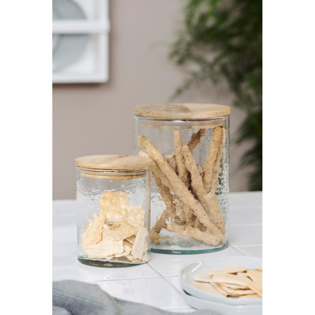IB Laursen Vorratsglas mit Mango-Holzdeckel – Skandinavischer Stil online kaufen bei SKANDEKO (Ansicht 2)