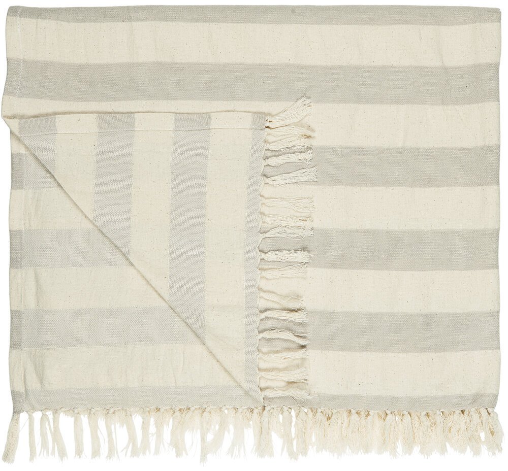 Hammam Handtuch mit Fransen und Streifen