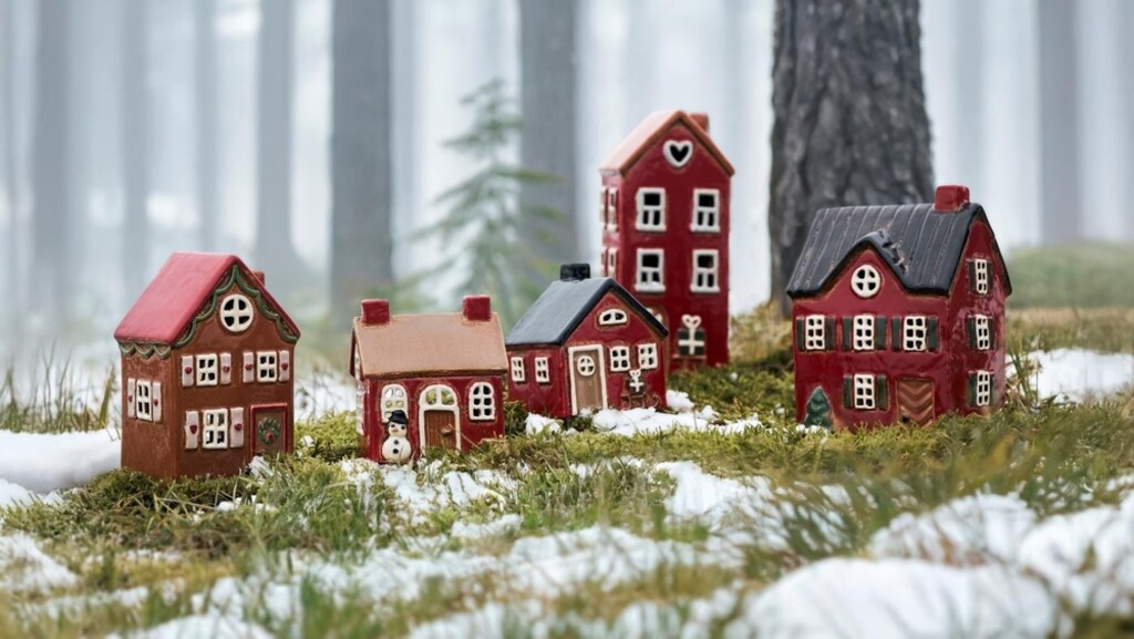 IB Laursen Weihnachtliches Teelichthaus Stillenat mit Schneemann online kaufen bei SKANDEKO (Ansicht 2)