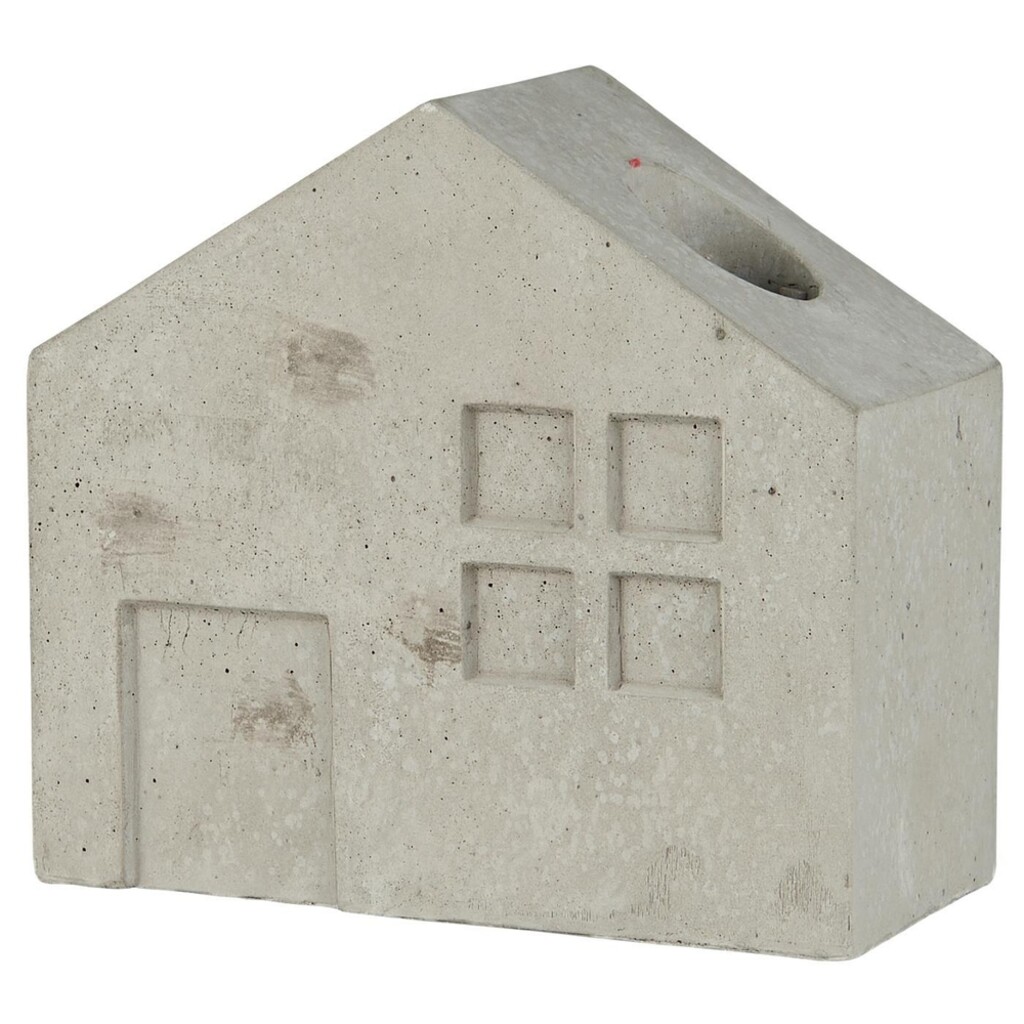 Haus für Stabkerze aus Beton