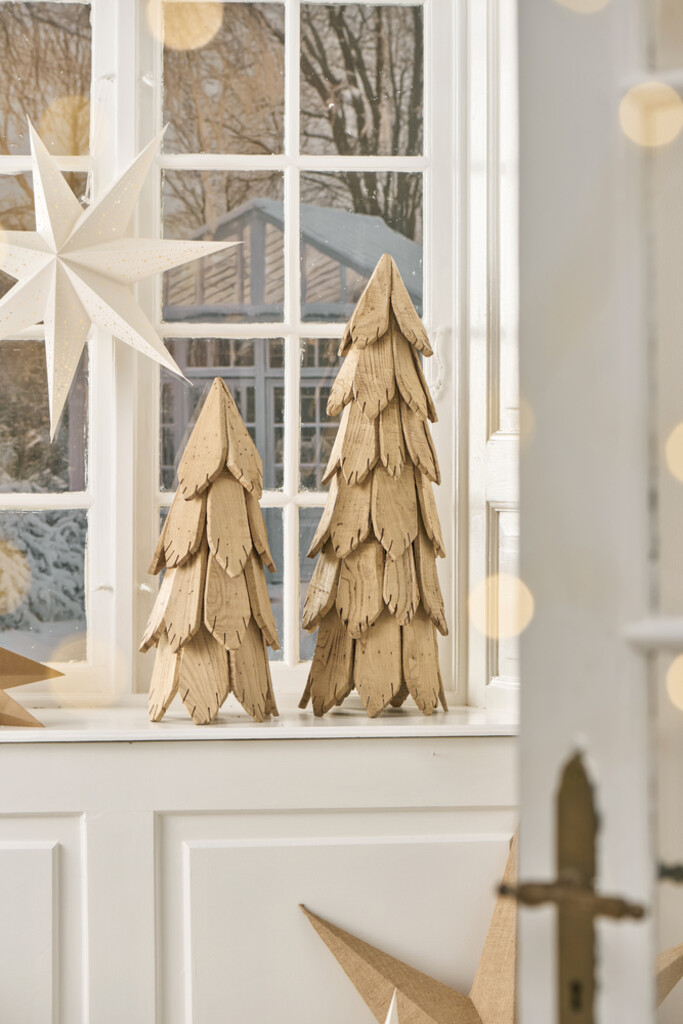 IB Laursen Holz Tannenbaum stehend Preview Image