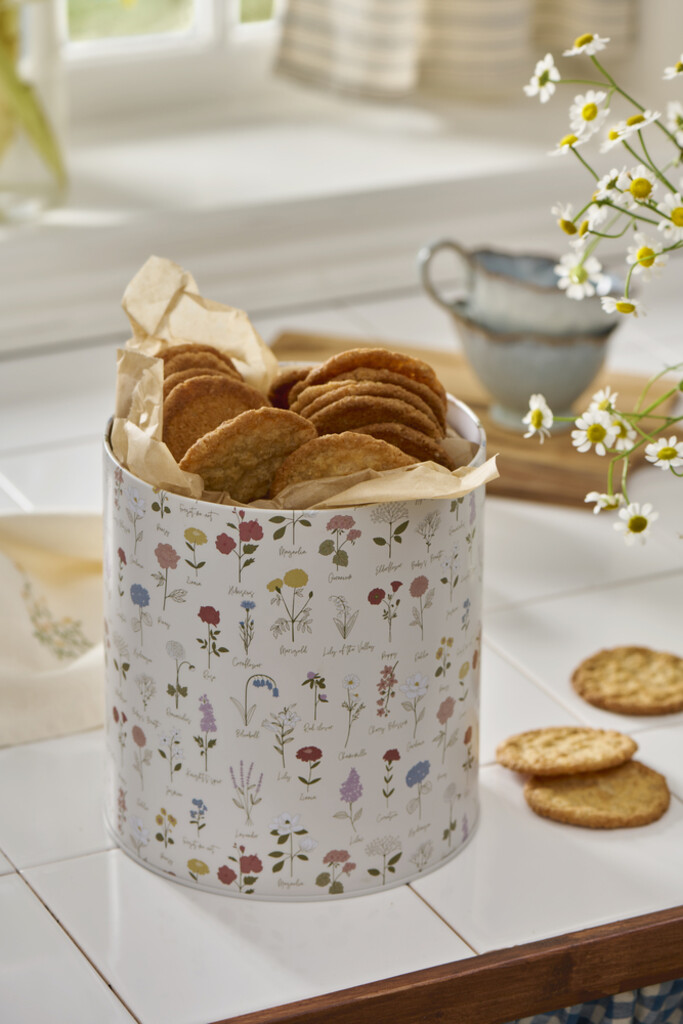 IB Laursen Keksdose Grand Ma's Garden hoch rund Preview Image