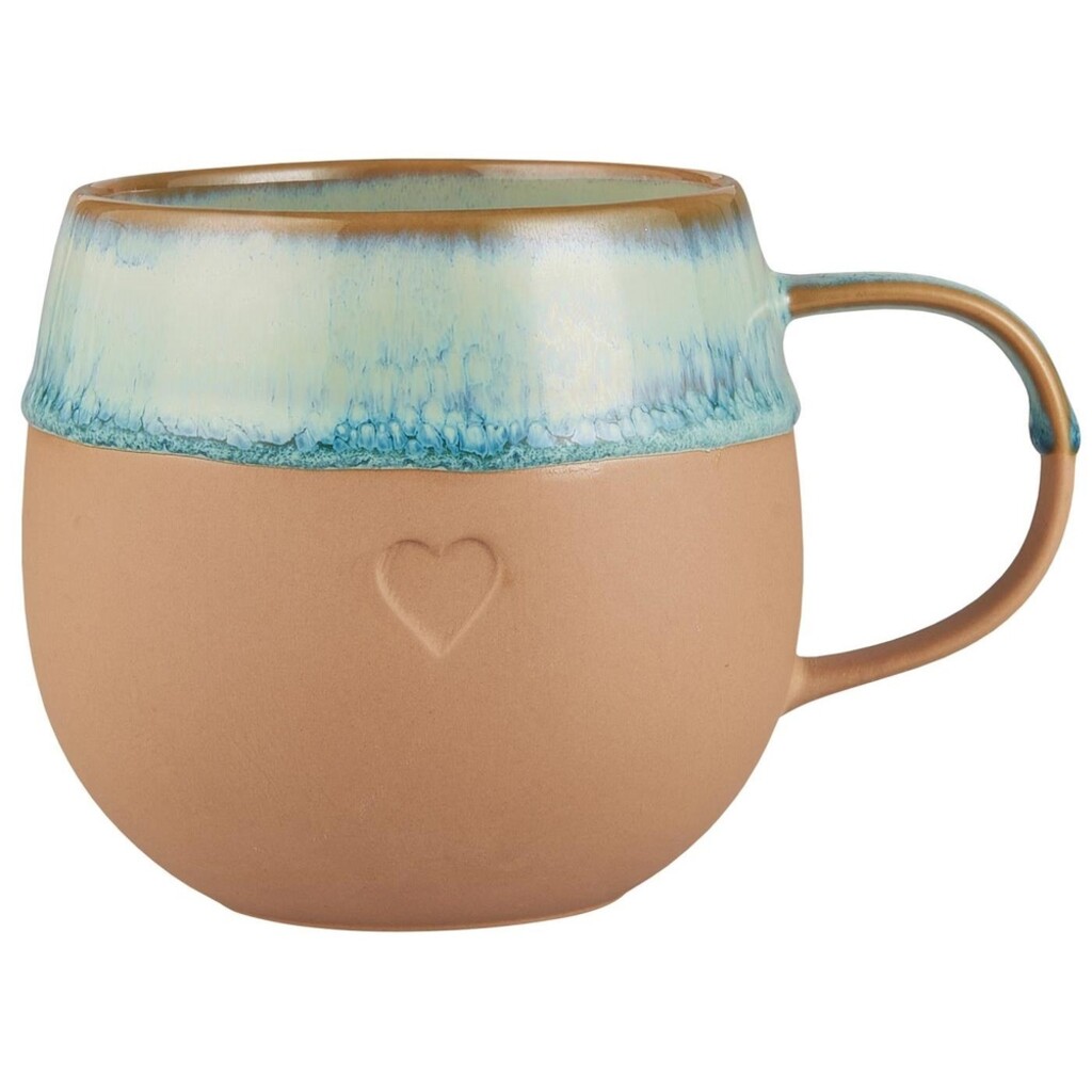 IB Laursen Keramik Tasse mit Henkel Heart, runde Form Preview Image